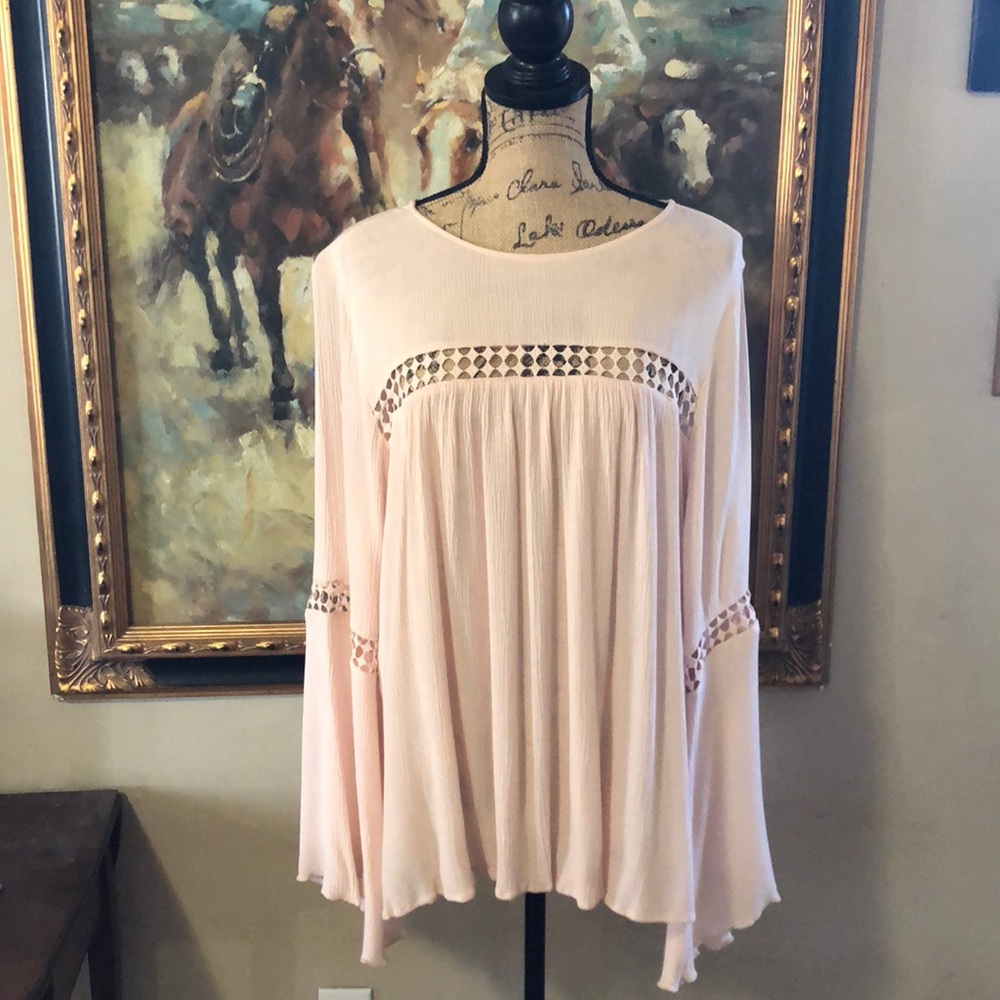 Boho top/blouse. Plus size 1